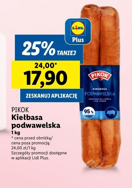 Kiełbasa podwawelska Pikok