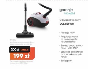 Odkurzacz Gorenje niska cena