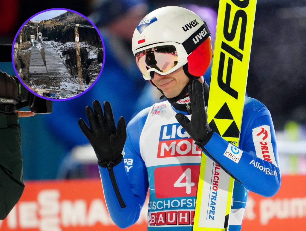 Kamil Stoch i skocznia w Predazzo Kamil Stoch i skocznia w Predazzo