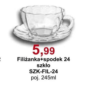 Filiżanka ze spodkiem niska cena