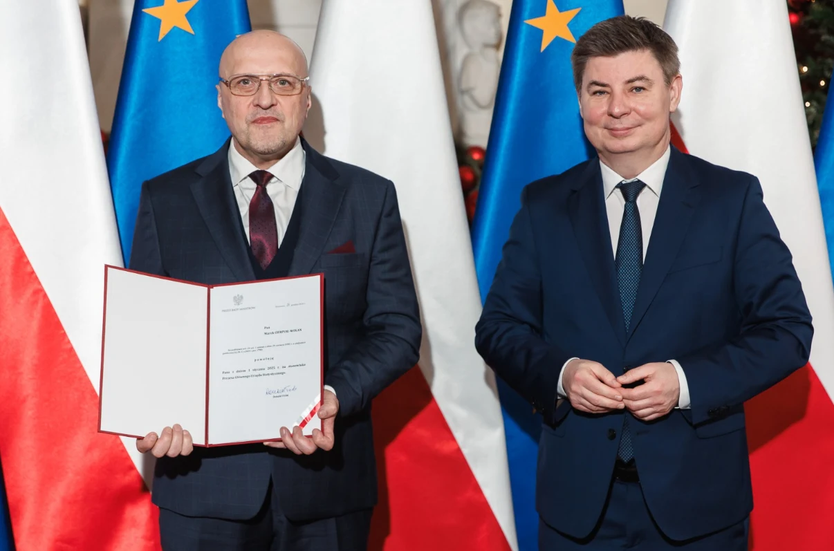 GUS ma nowego prezesa. Został nim Marek Cierpiał-Wolan. Źródło: CIR, X GUS ma nowego prezesa. Został nim Marek Cierpiał-Wolan. Źródło: CIR, X