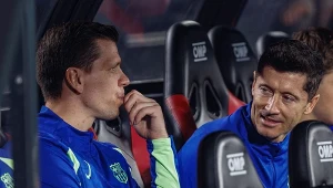 Wojciech Szczęsny i Robert Lewandowski