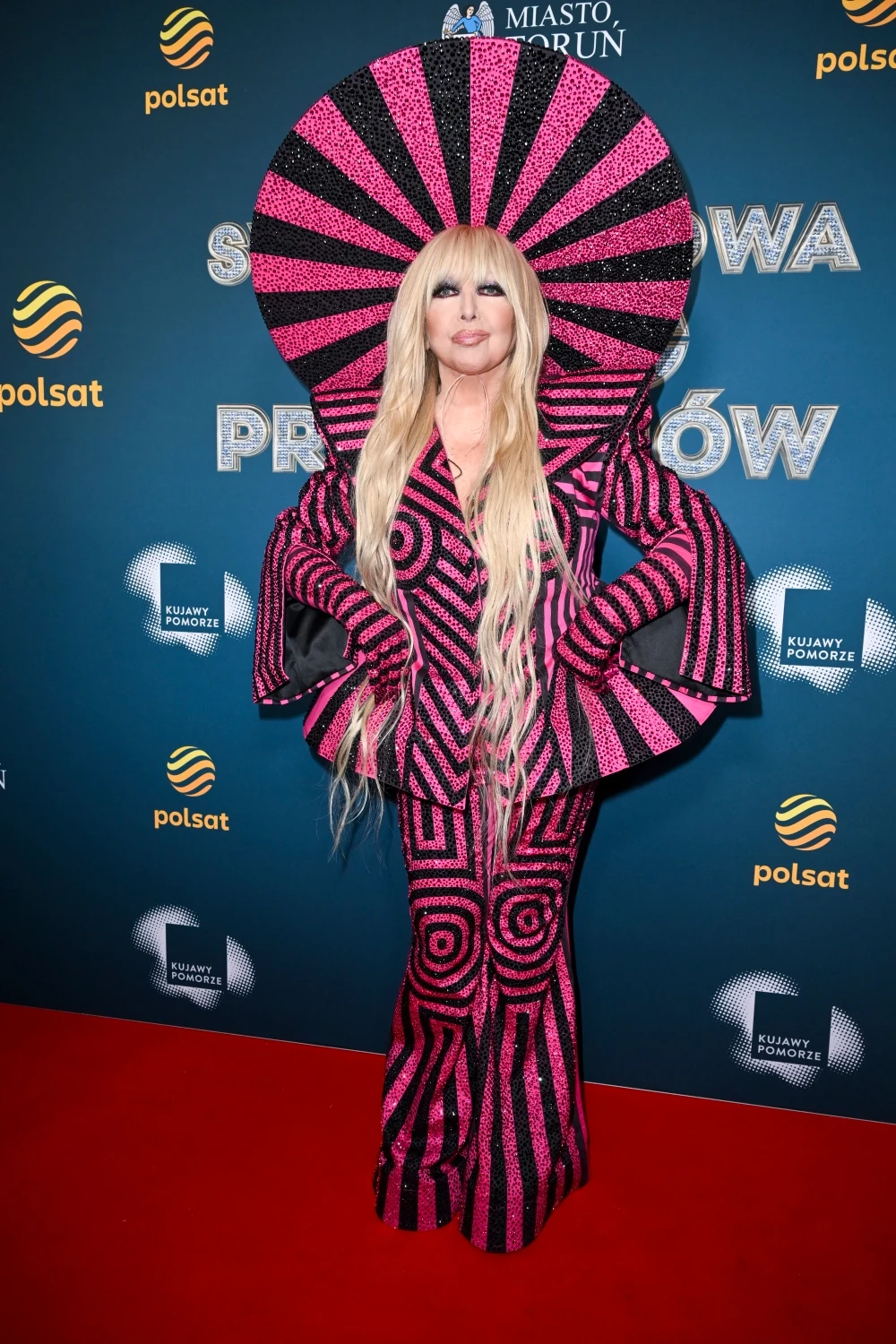 Sylwestrowa kreacja Maryli Rodowicz zachwyciła publiczność.