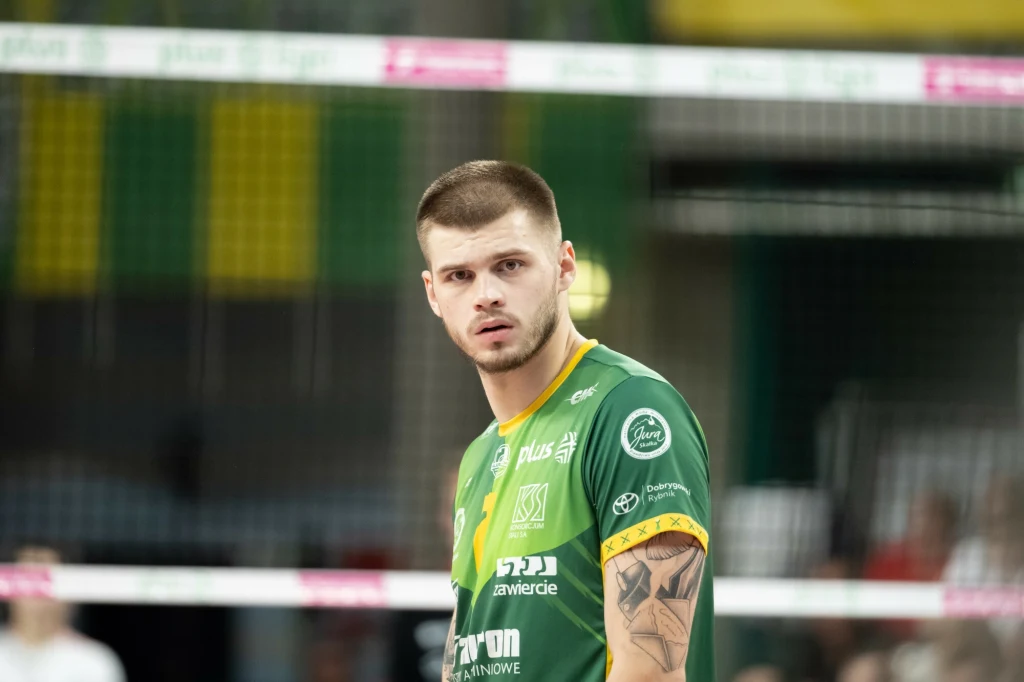 Bartosz Kwolek, przyjmujący Aluron CMC Warty Zawiercie