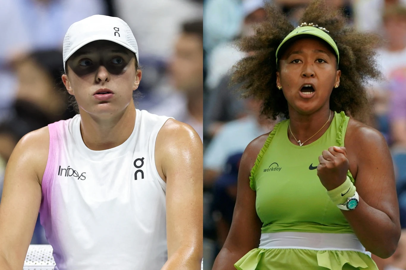 Iga Świątek i Naomi Osaka rywalizowały ze sobą w finale WTA 1000 w Miami w 2022 roku