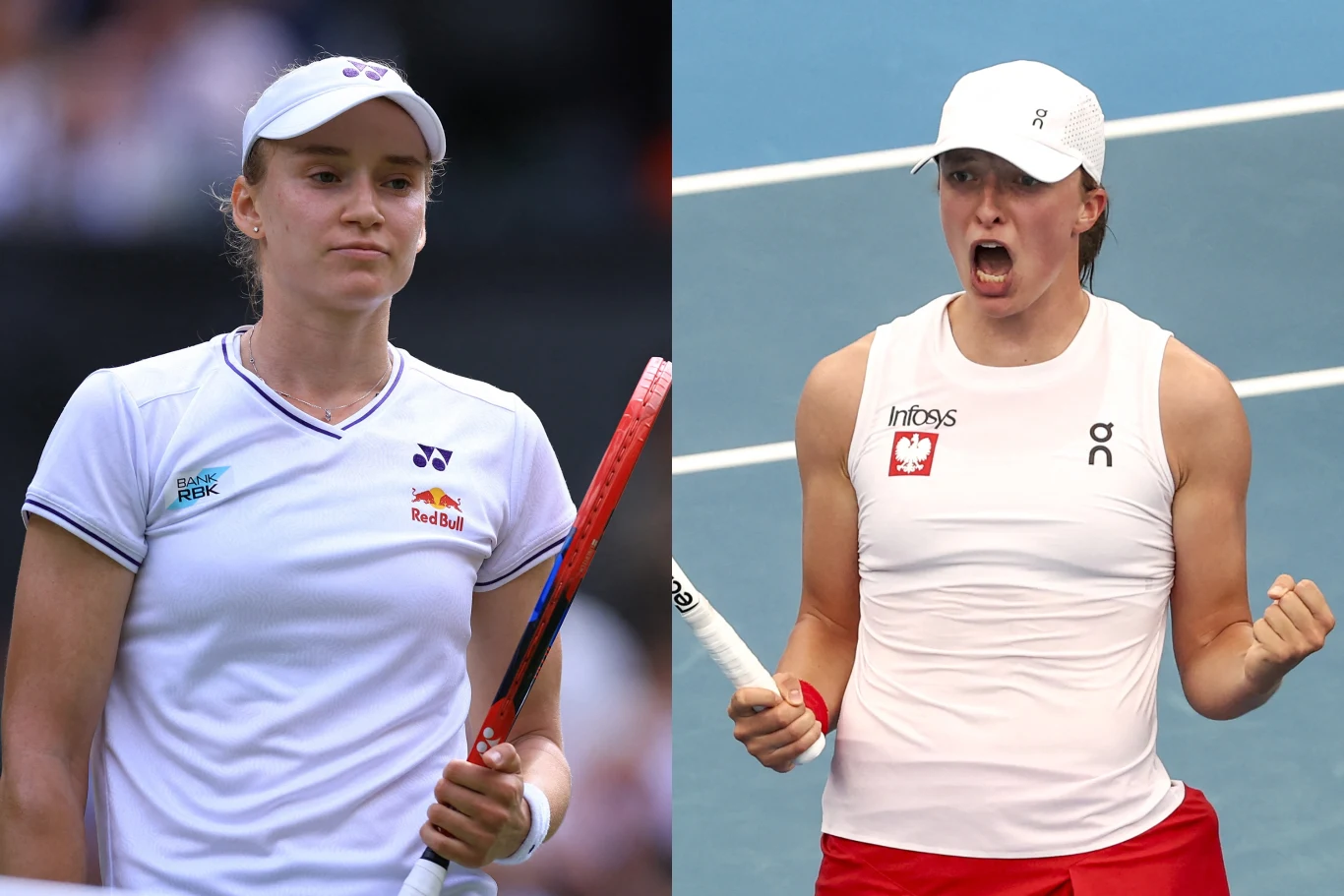 Iga Świątek i Jelena Rybakina zagrają ze sobą w półfinale United Cup