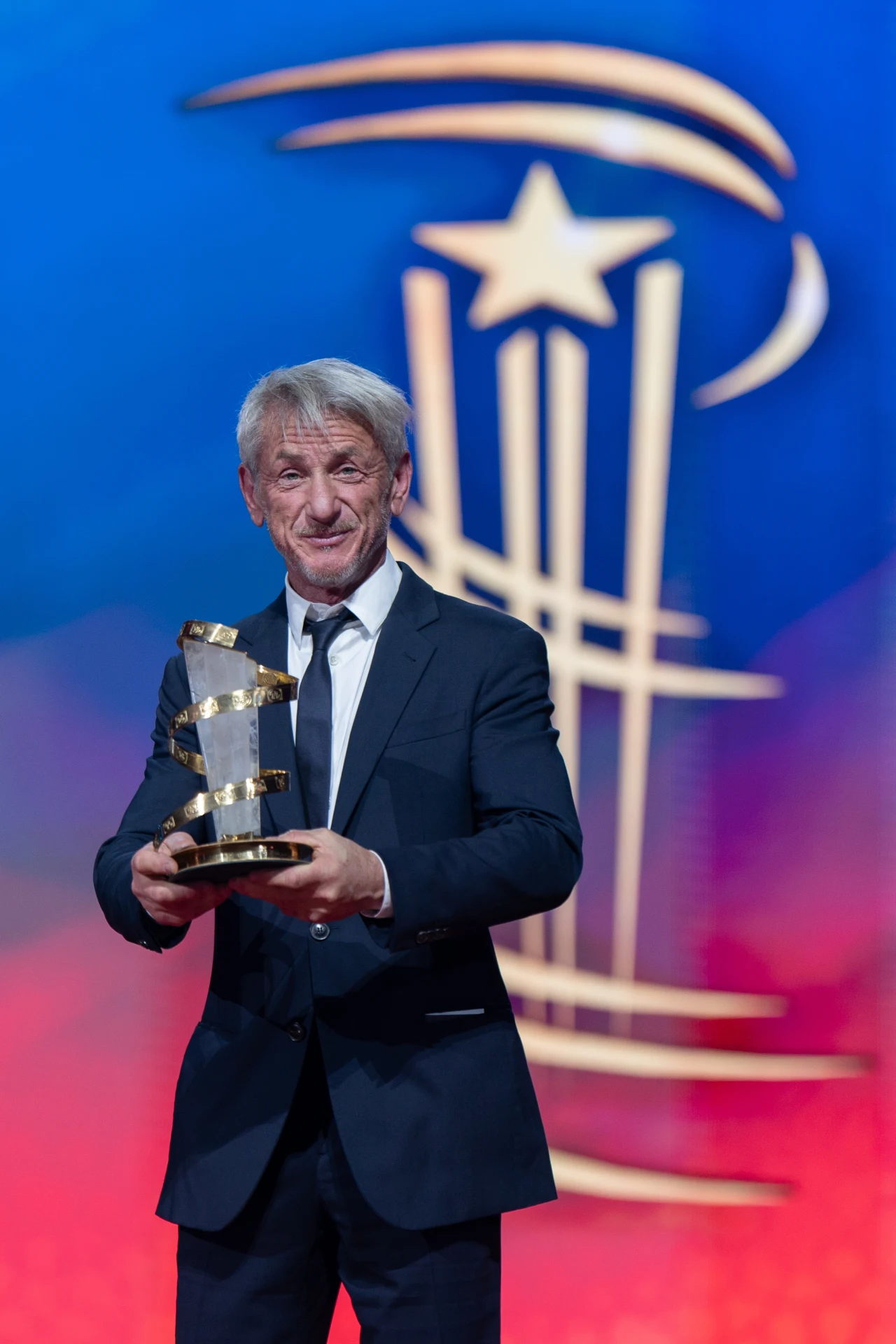 Sean Penn z nagrodą w Marrakeszu, fot. organizatorzy festiwalu
