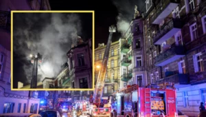 Pożar kamienicy z Poznaniu. Nocna akcja strażaków 
