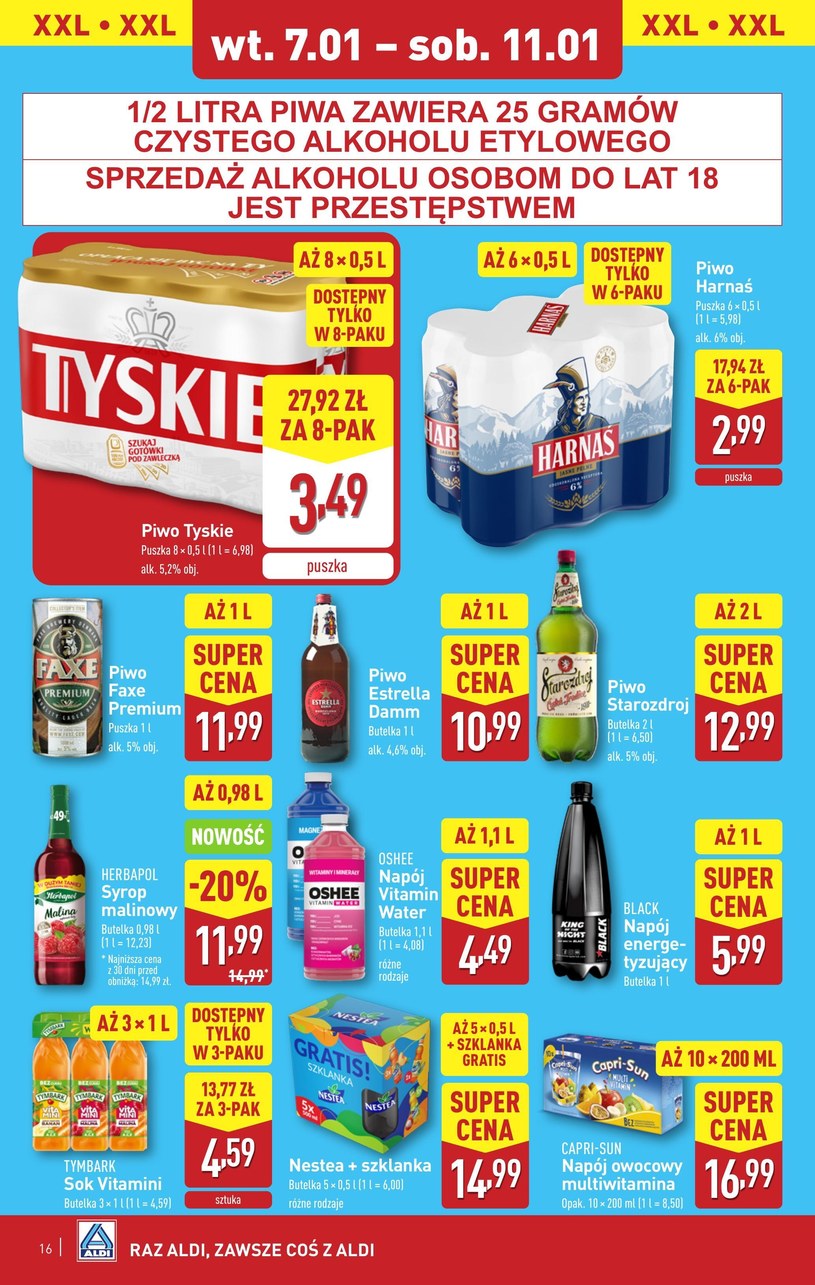 Gazetka: Duże opakowania w Aldi!  - strona 16