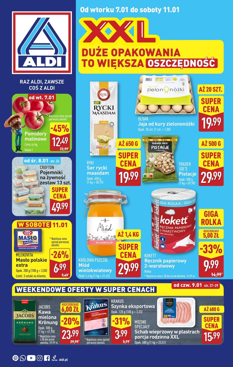 Gazetka promocyjna Aldi - ważna od 07. 01. 2025 do 11. 01. 2025