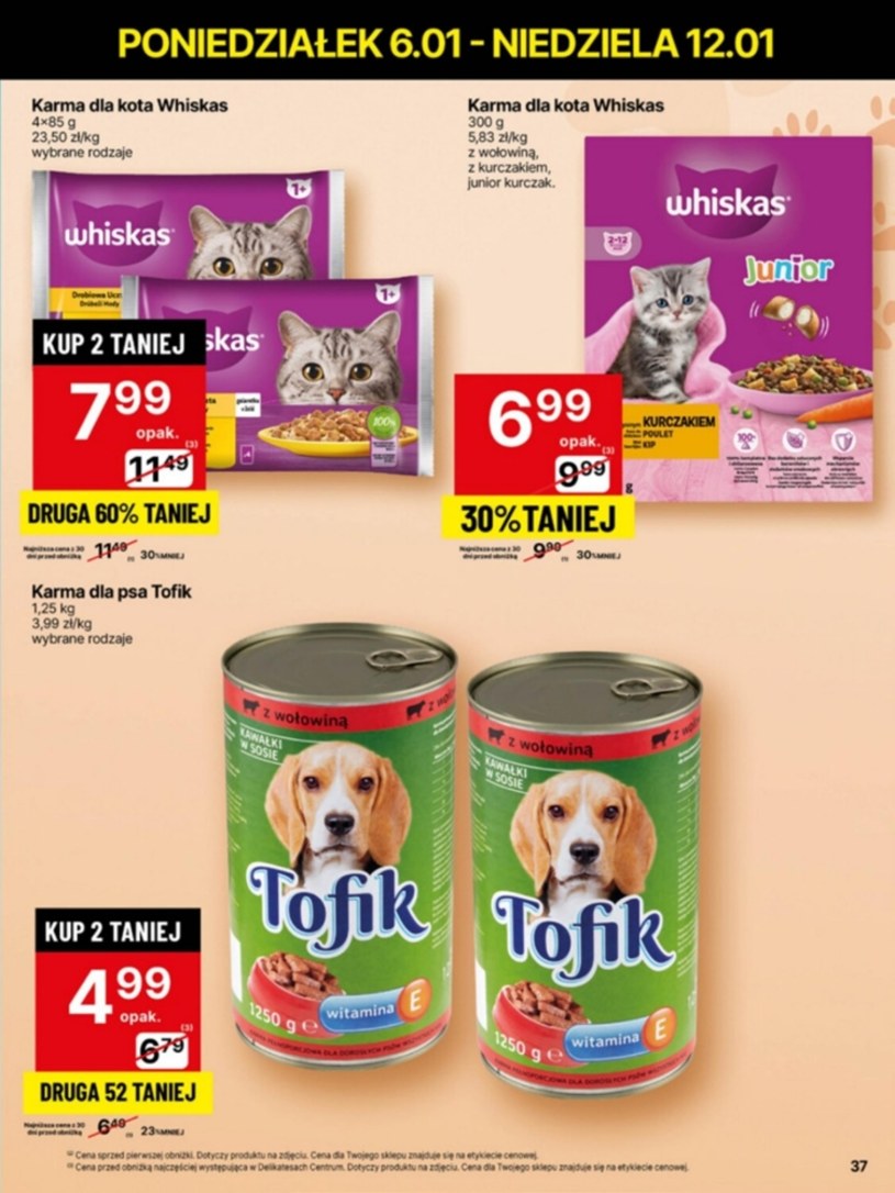 Gazetka: Super promocje w Delikatesach Centrum  - strona 37