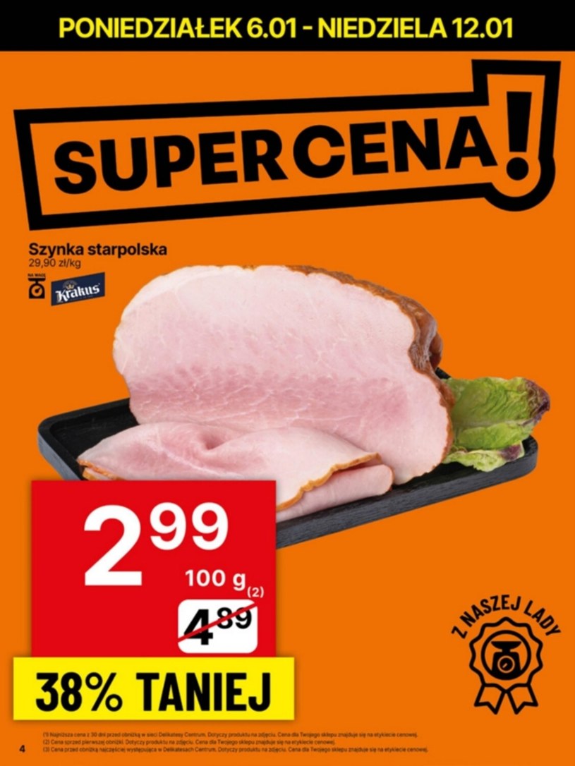 Gazetka: Super promocje w Delikatesach Centrum  - strona 4