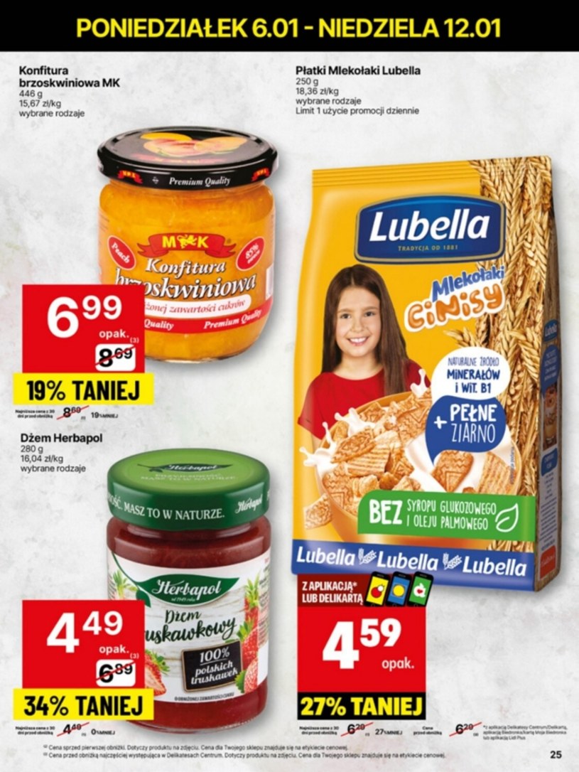 Gazetka: Super promocje w Delikatesach Centrum  - strona 25