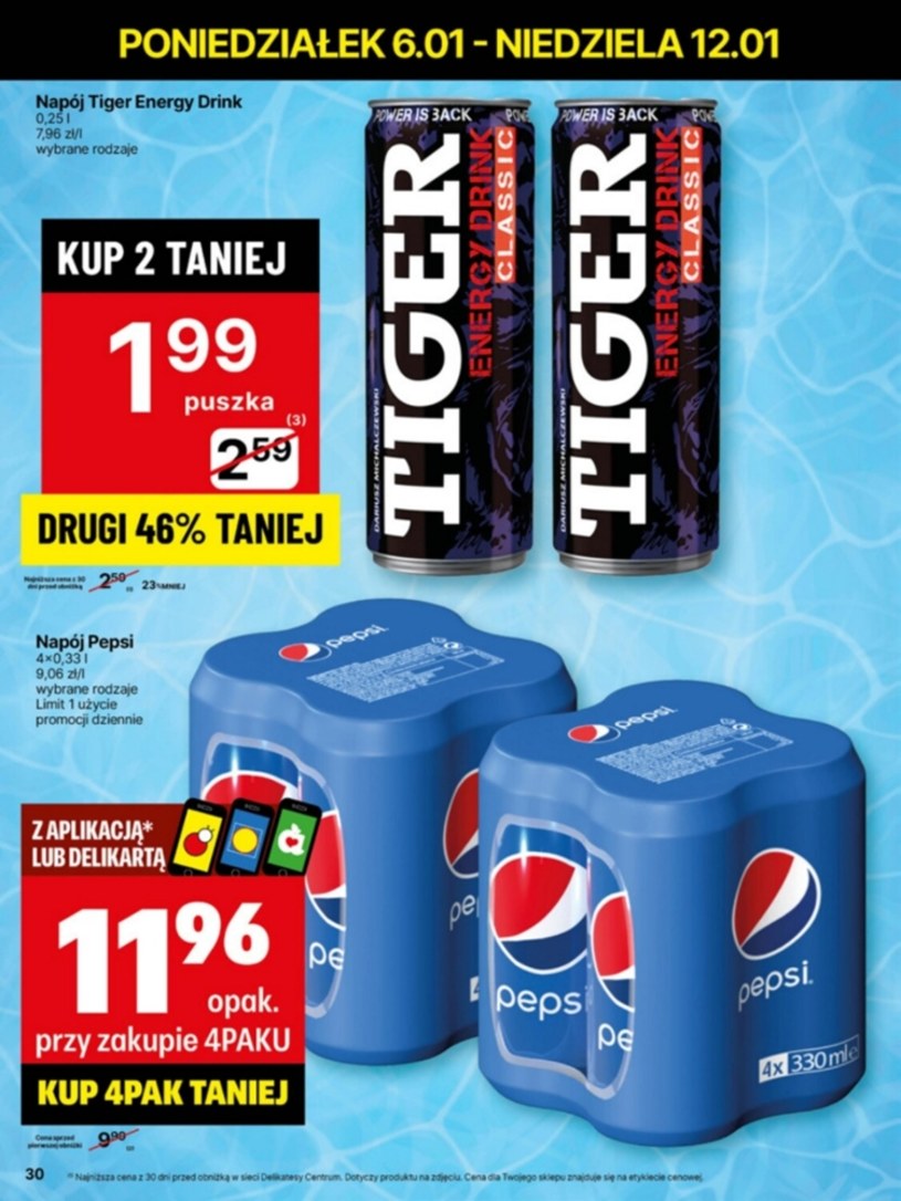 Gazetka: Super promocje w Delikatesach Centrum  - strona 30