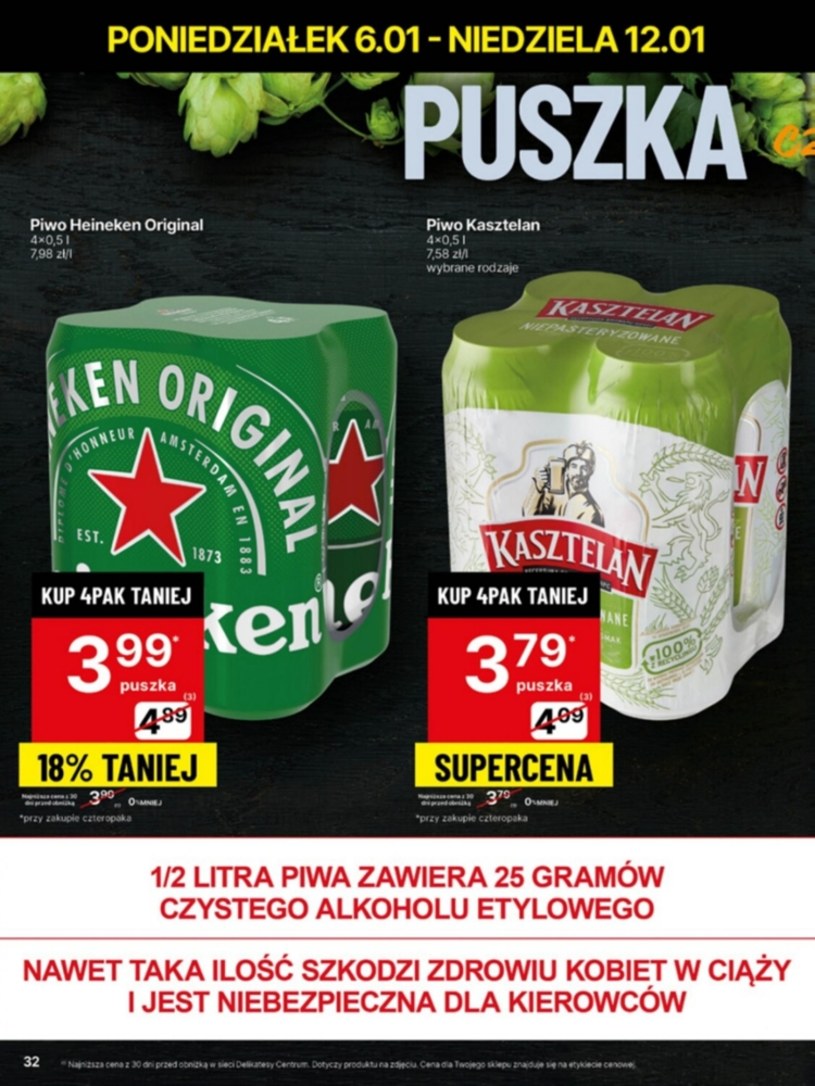 Gazetka: Super promocje w Delikatesach Centrum  - strona 32