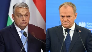 Trwa spór na linii Budapeszt-Warszawa. Na zdj. premier Węgier Viktor Orban i szef polskiego rządu Donald Tusk