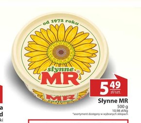 MR Słynne Roślinne Margaryna 500 g niska cena