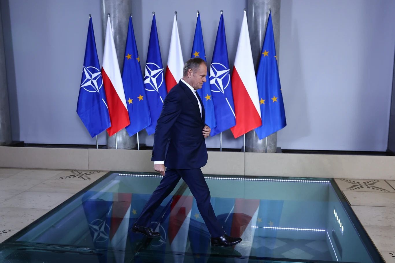 Polska przejęła prezydencję w Radzie UE, na zdj. Donald Tusk Polska przejęła prezydencję w Radzie UE, na zdj. Donald Tusk