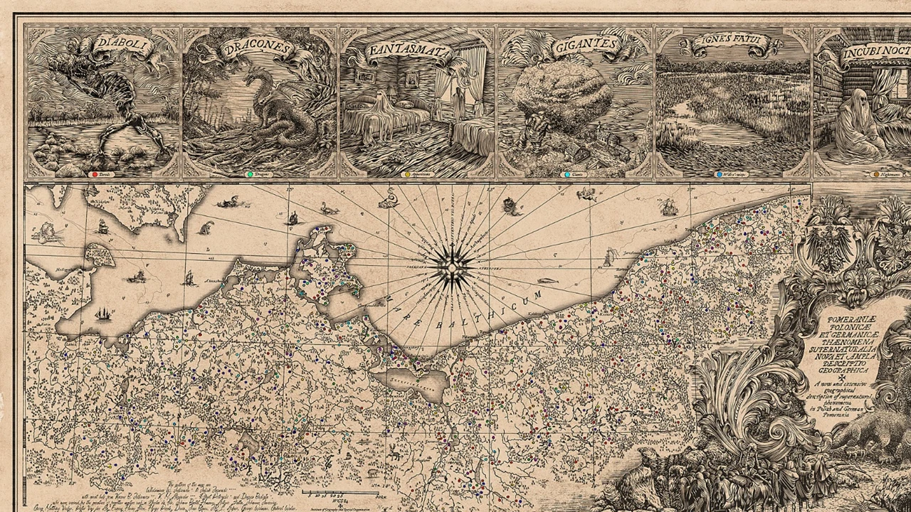 Polacy stworzyli niezwykłą mapę legendarnych storzeń z Pomorza Polacy stworzyli niezwykłą mapę legendarnych storzeń z Pomorza