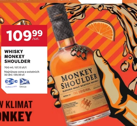 Monkey Shoulder Blended Malt Szkocka whisky 700 ml