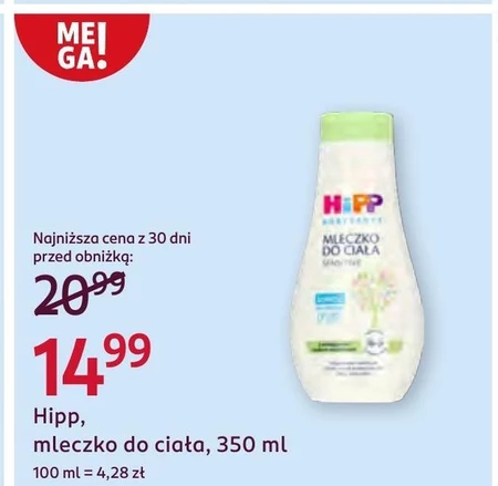 HiPP Babysanft Sensitive Mleczko do ciała 350 ml