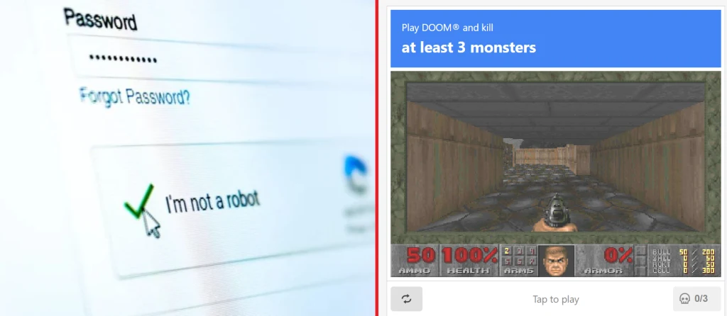 DOOM jako CAPTCHA? To jest możliwe!
