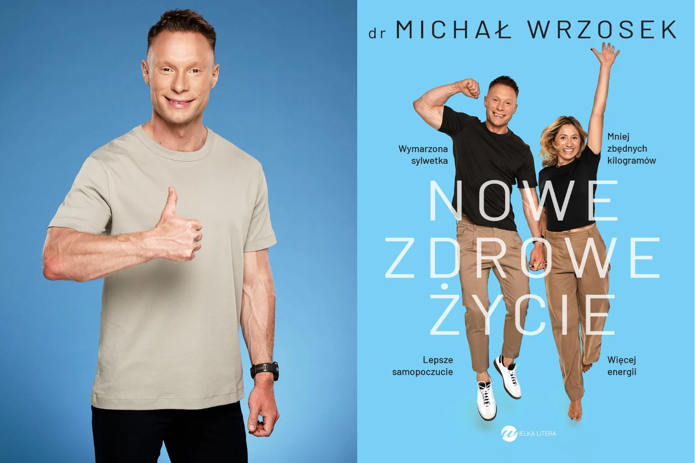 Dr Michał Wrzosek jego nowa książka "Nowe zdrowe życie"