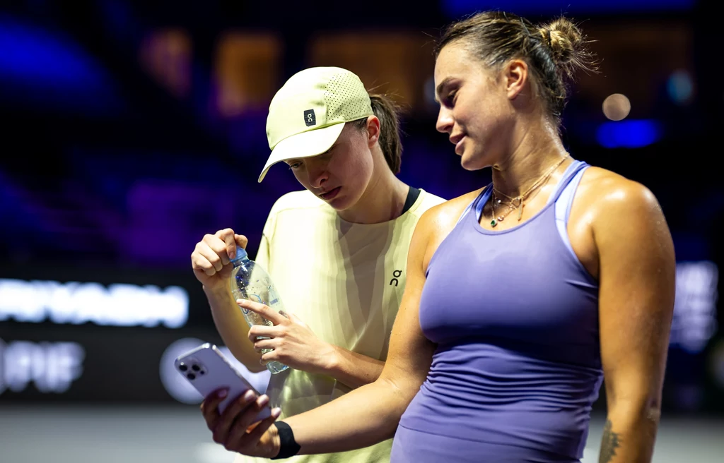 Iga Świątek i Aryna Sabalenka Iga Świątek i Aryna Sabalenka