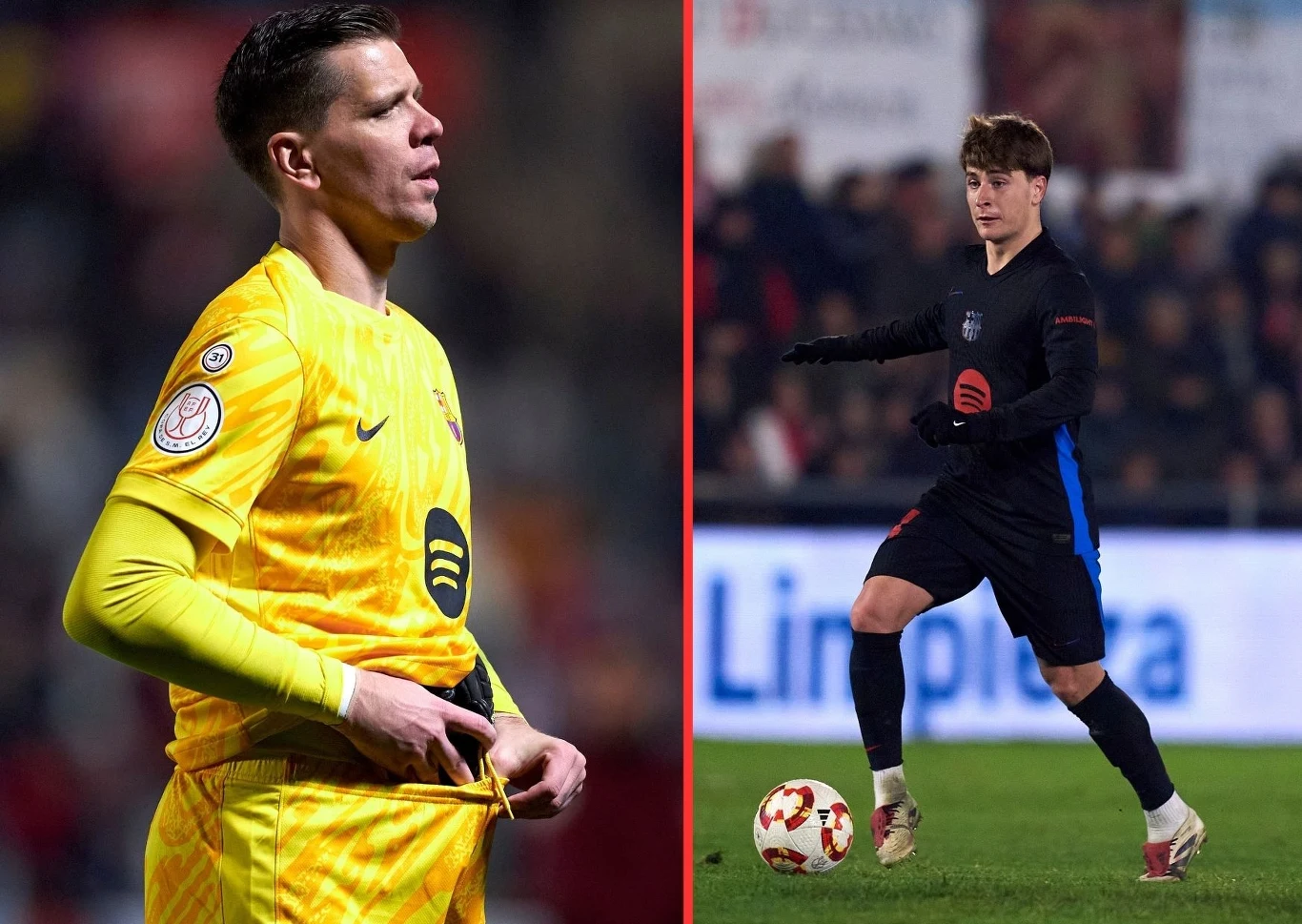 Wojciech Szczęsny i Pablo Torre Wojciech Szczęsny i Pablo Torre