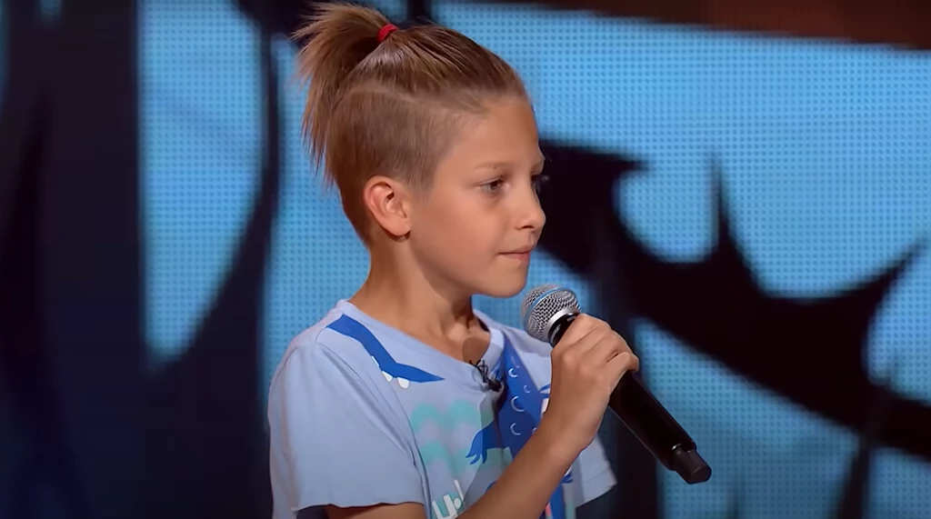 Konrad Repiński w "The Voice Kids"