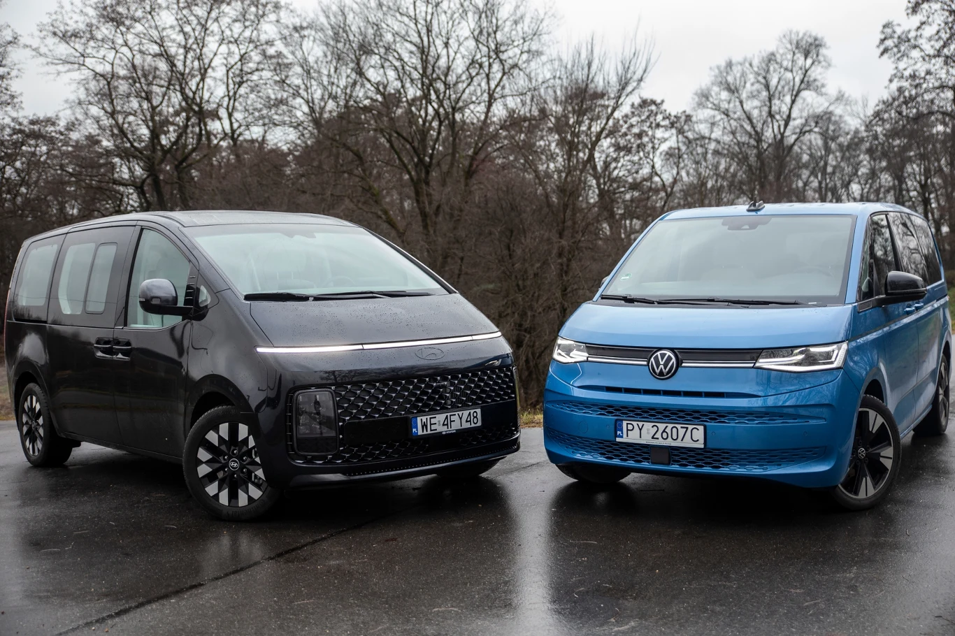 Hyundai Staria i Volkswagen Multivan spełniały (niemal) wszystkie warunki przetargu za nieporównywalnie niższą niż Lexus cenę