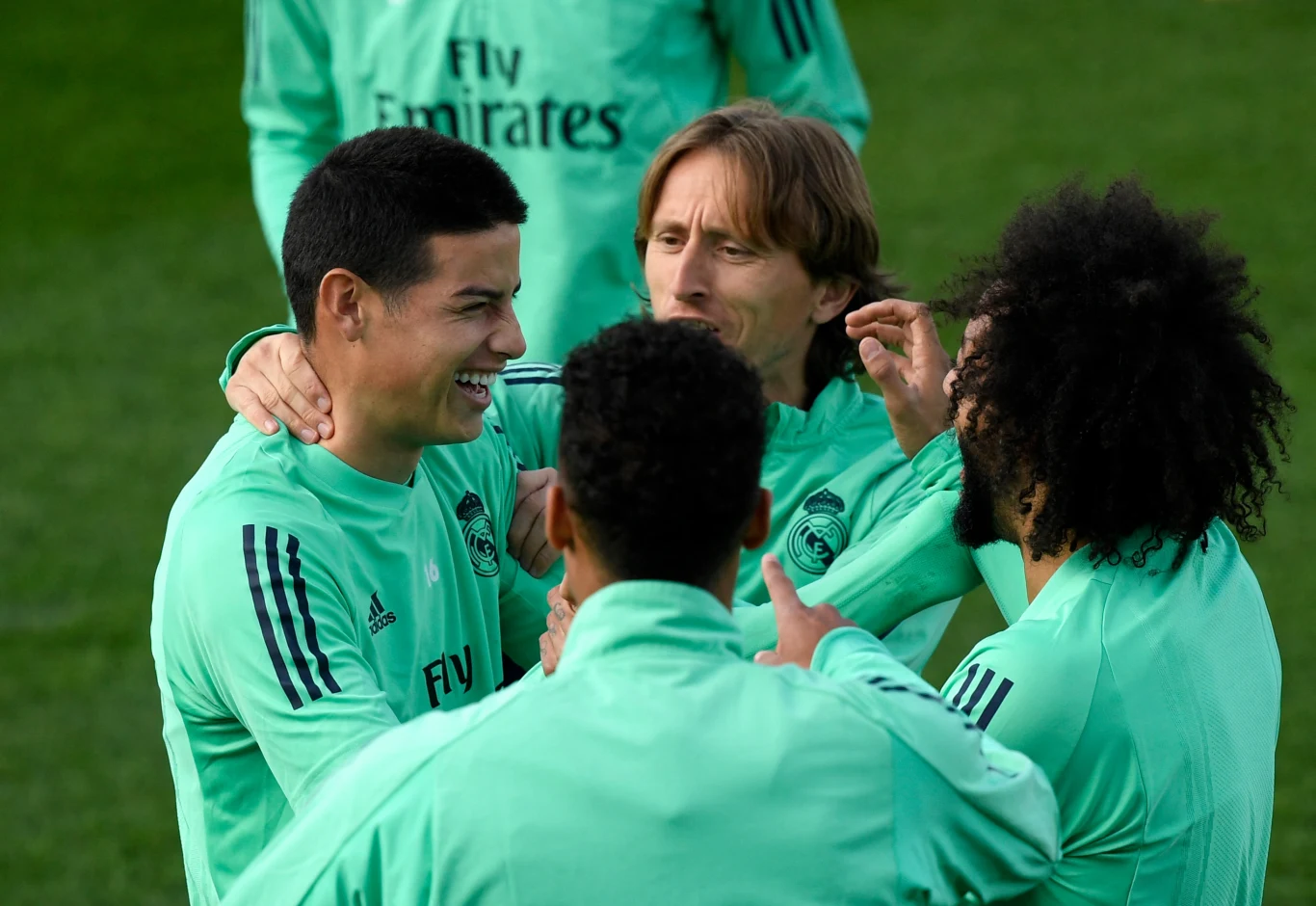 James Rodriguez i Luka Modrić