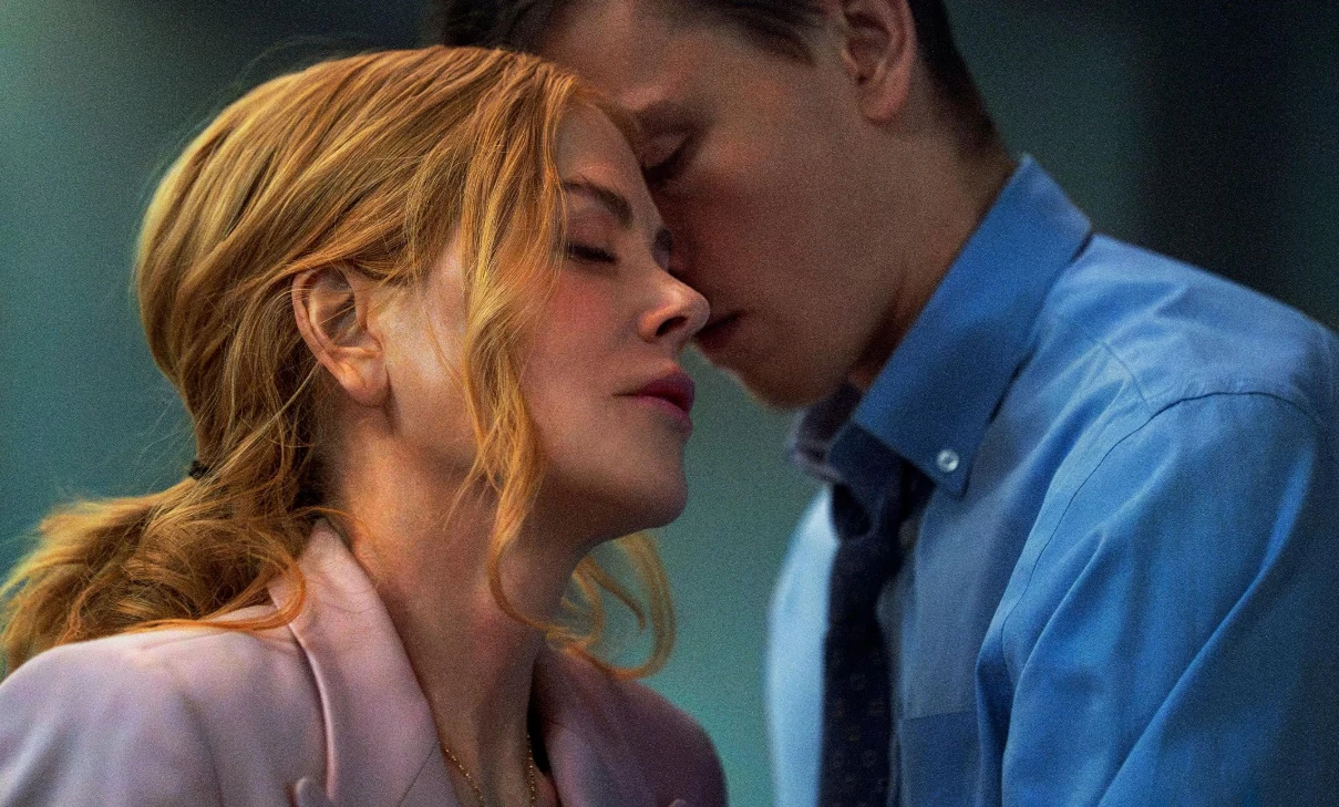 Nicole Kidman i Harris Dickinson w filmie "Babygirl"