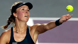 Magdalena Fręch wygrała seta z Jeleną Ostapenko. A skończyło się pogromem