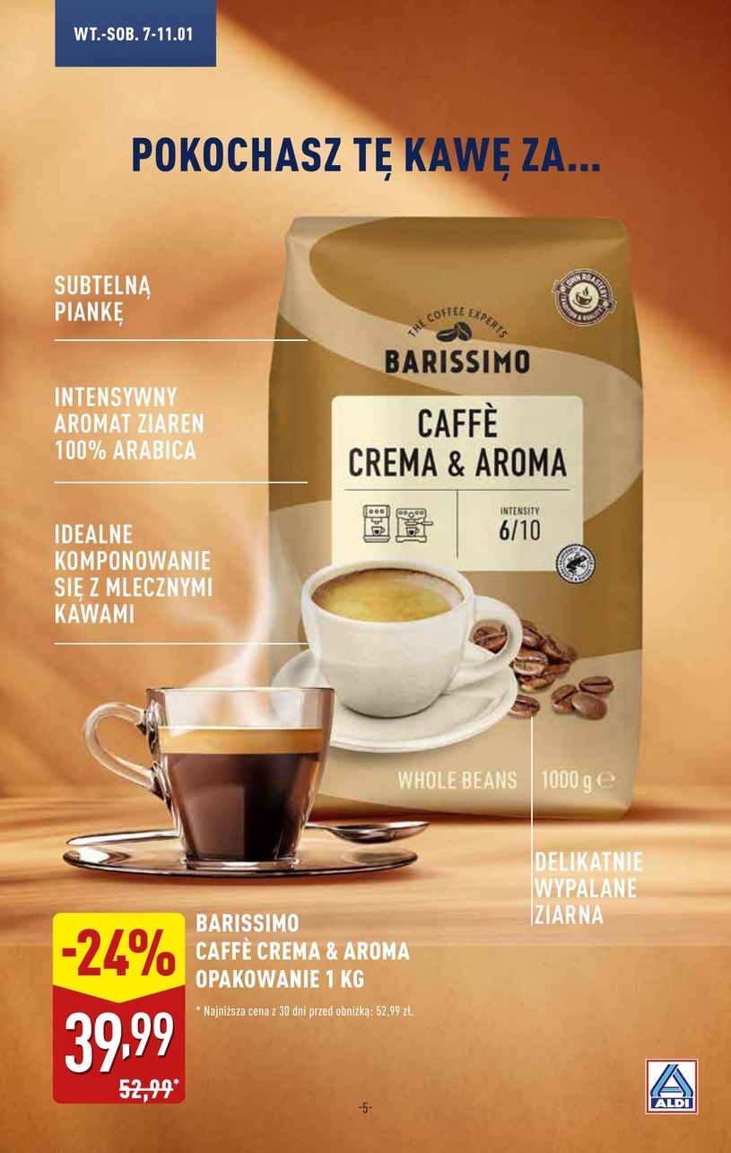 Gazetka: Katalog kawa w Aldi - strona 5