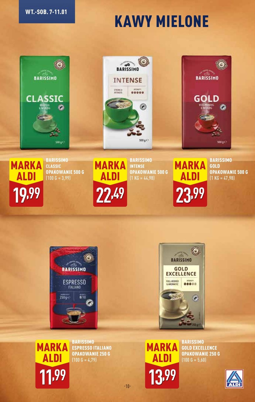 Gazetka: Katalog kawa w Aldi - strona 10