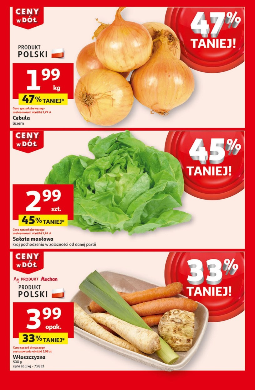 Gazetka: Ceny w dół w Auchan Supermarket!  - strona 7