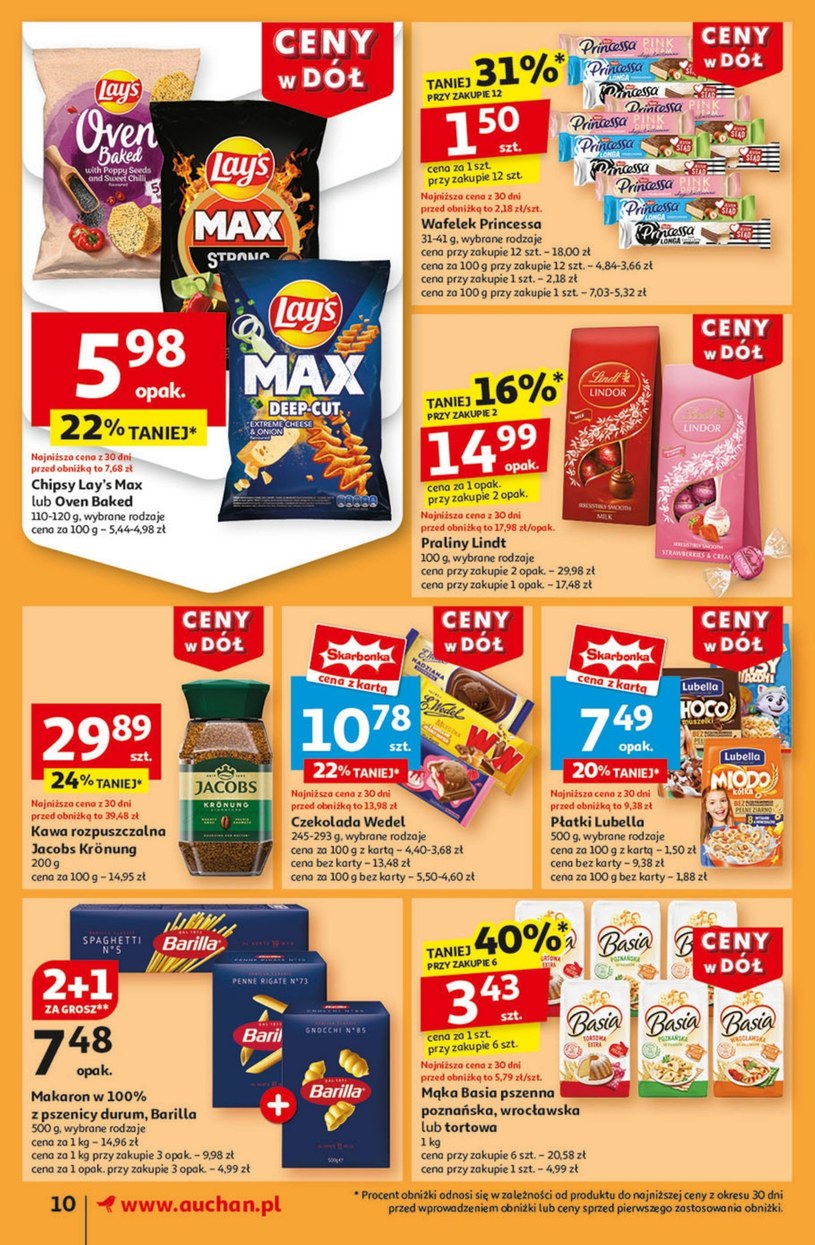 Gazetka: Ceny w dół w Auchan Supermarket!  - strona 12