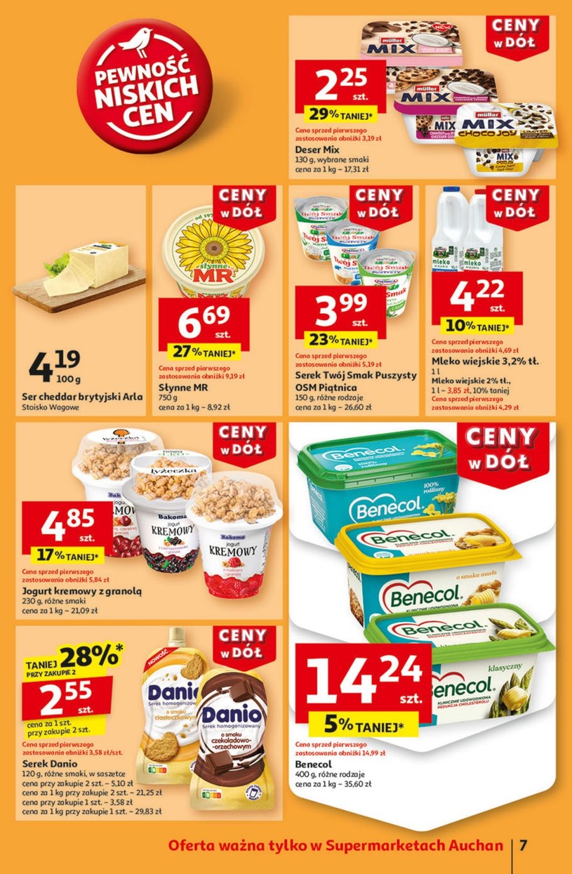 Gazetka: Ceny w dół w Auchan Supermarket!  - strona 9