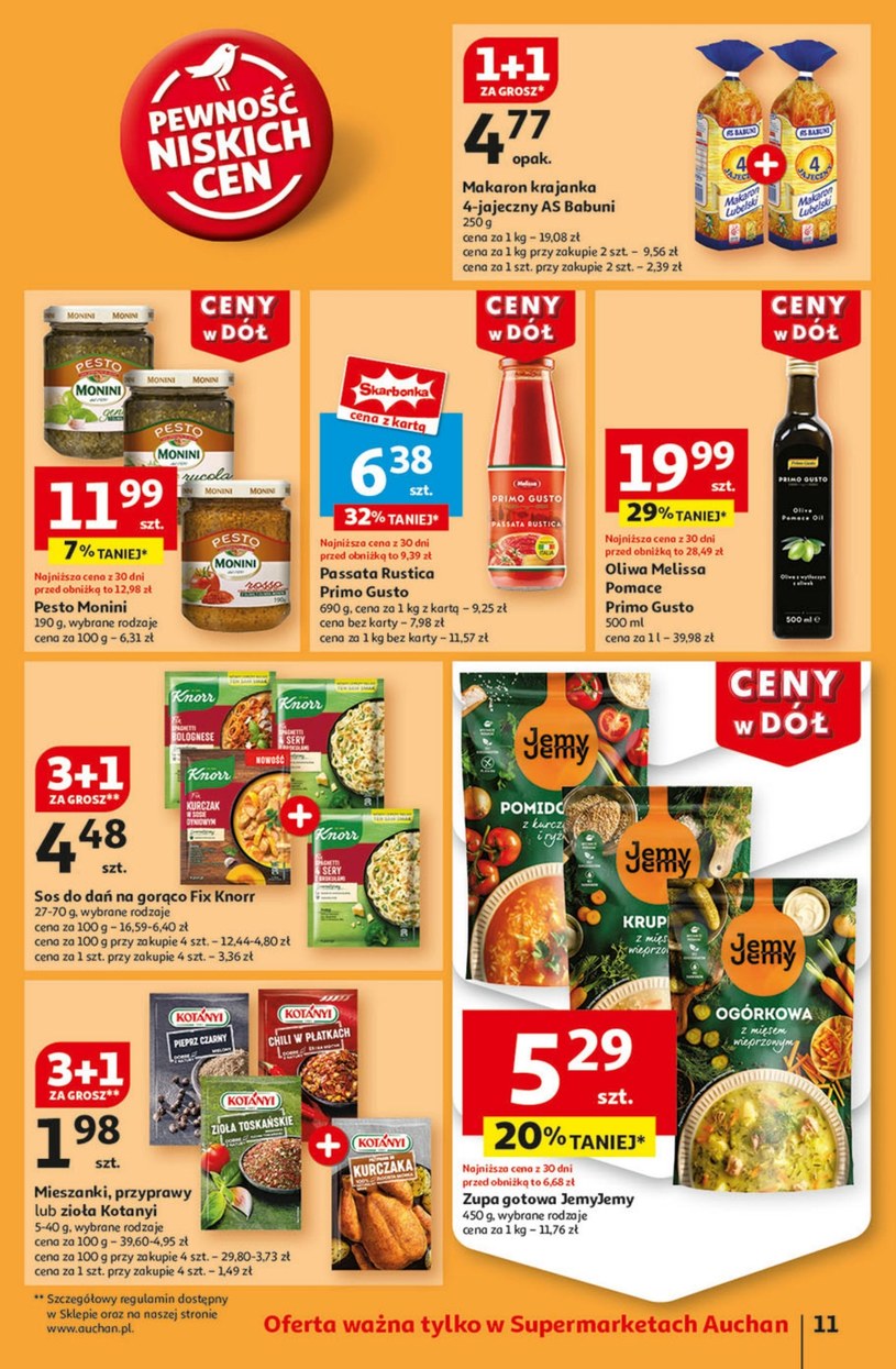 Gazetka: Ceny w dół w Auchan Supermarket!  - strona 13