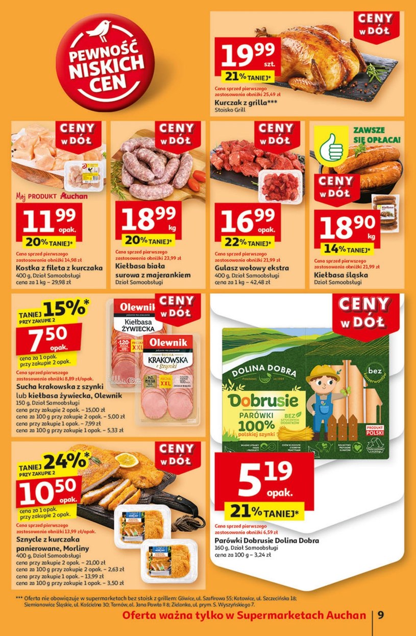 Gazetka: Ceny w dół w Auchan Supermarket!  - strona 11