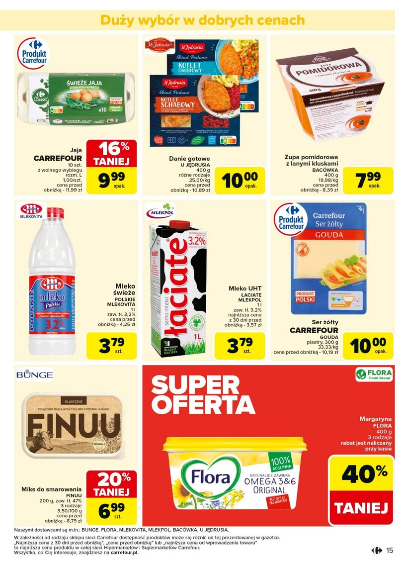 Gazetka: Kupuj taniej w Carrefour  - strona 15