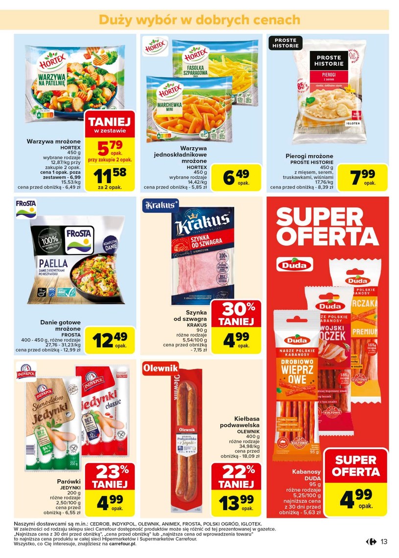 Gazetka: Kupuj taniej w Carrefour Market  - strona 13