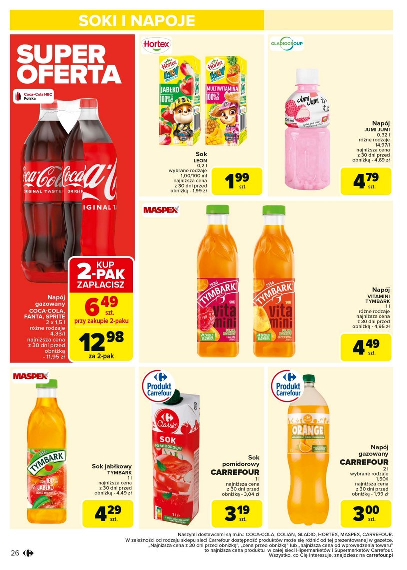 Gazetka: Kupuj taniej w Carrefour Market  - strona 26