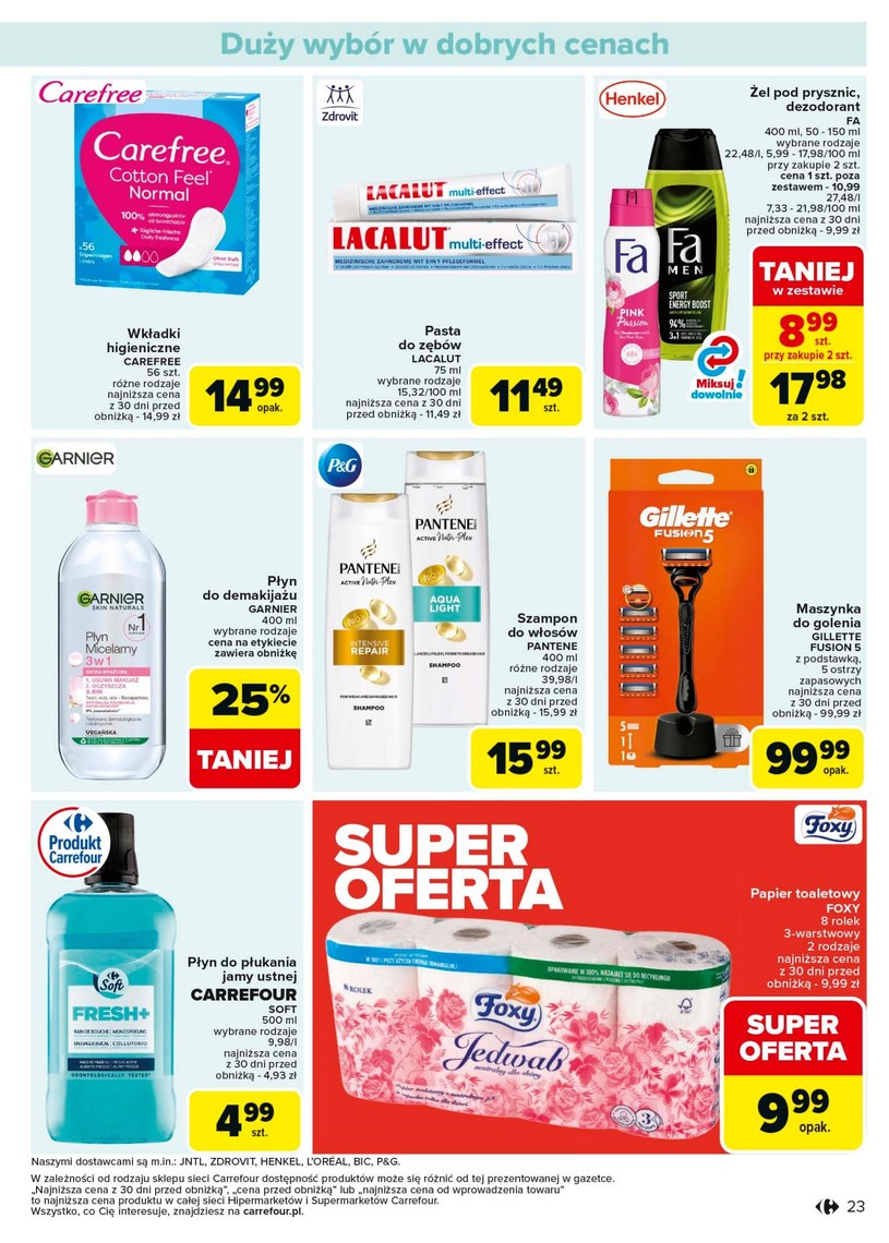 Gazetka: Kupuj taniej w Carrefour Market  - strona 23