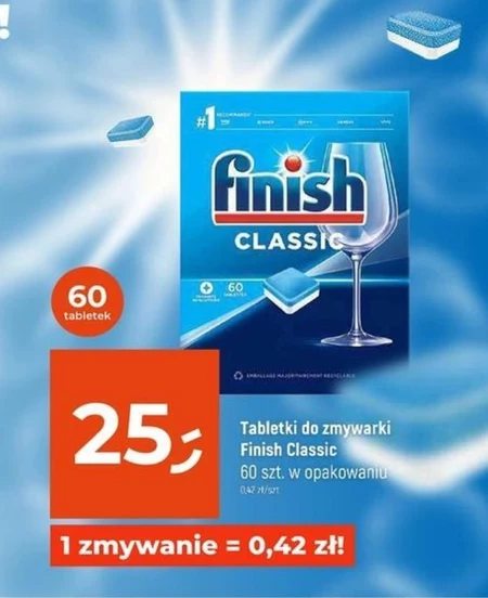 Tabletki do zmywarki Finish