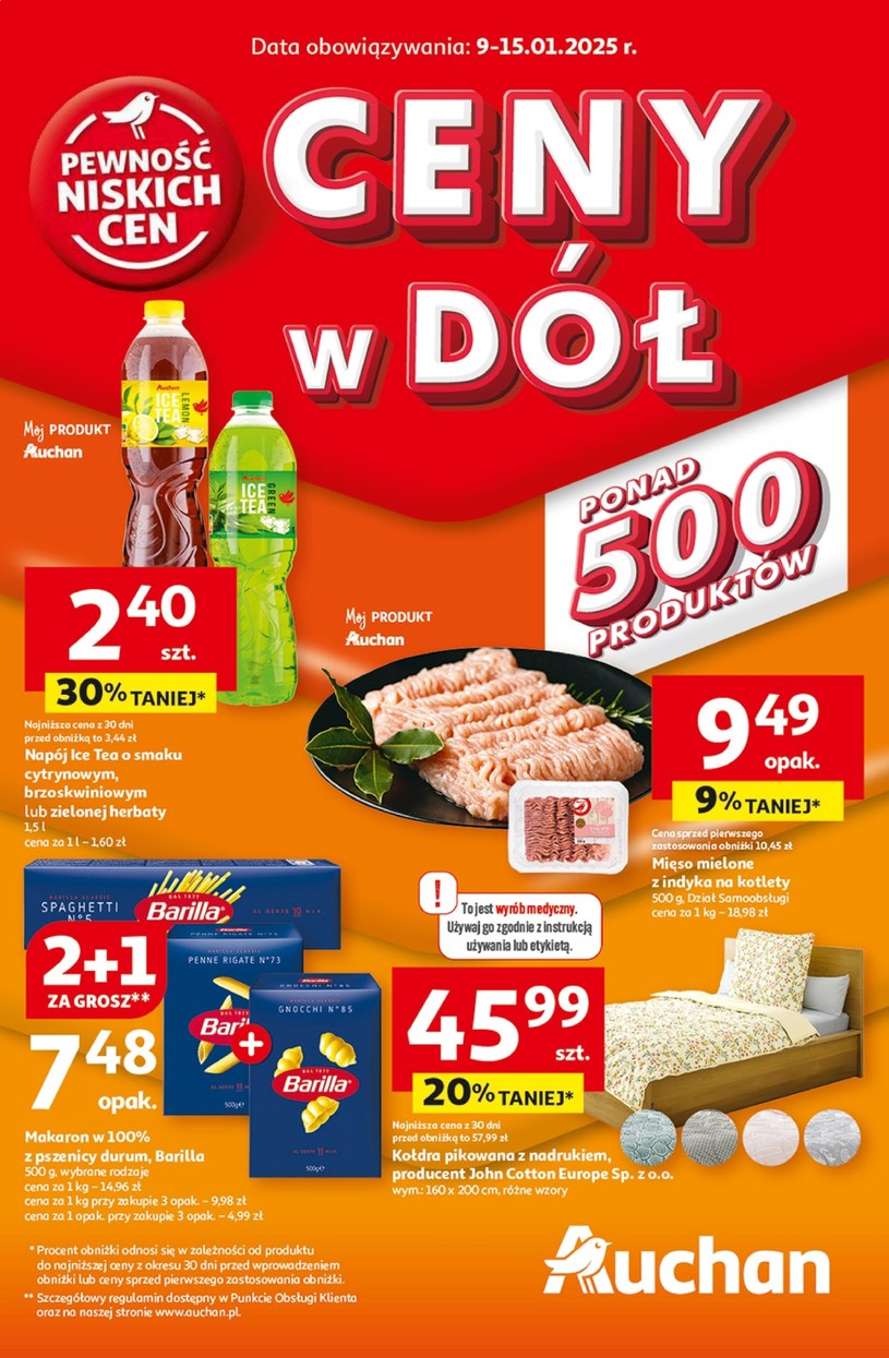 Gazetka promocyjna Auchan Hipermarket - ważna od 09. 01. 2025 do 15. 01. 2025