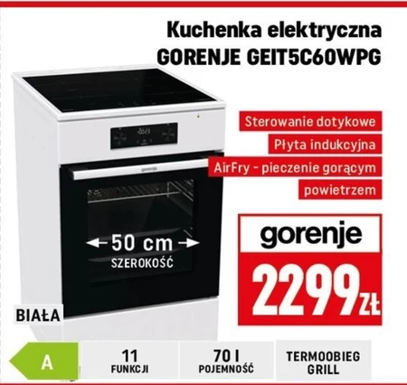 Kuchenka elektryczna Gorenje