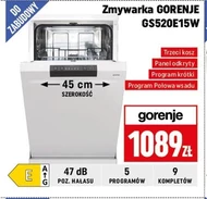 Zmywarka Gorenje