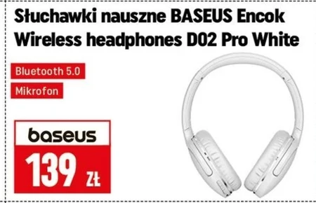 Słuchawki bluetooth Baseus